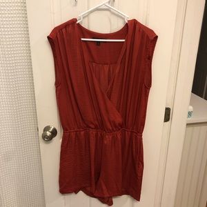 Banana Republic burnt orange romper